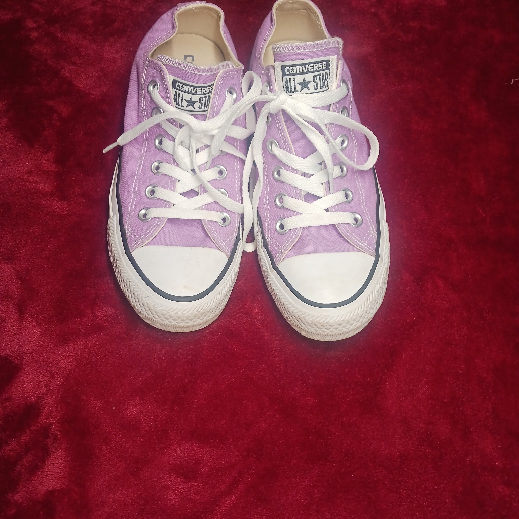 Converse Unisex All Star Men's Size 5) Women's Size 7) Colo Purple Pre-Owner